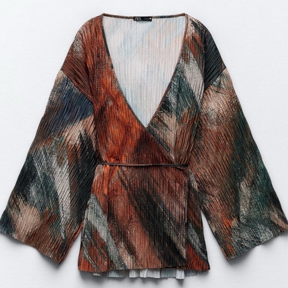 ZARA WRAP TOP
